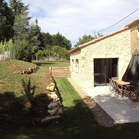 펜션 Charman Maison 4 Personnes Piscine Privee Mauzac-et-Grand-Castang